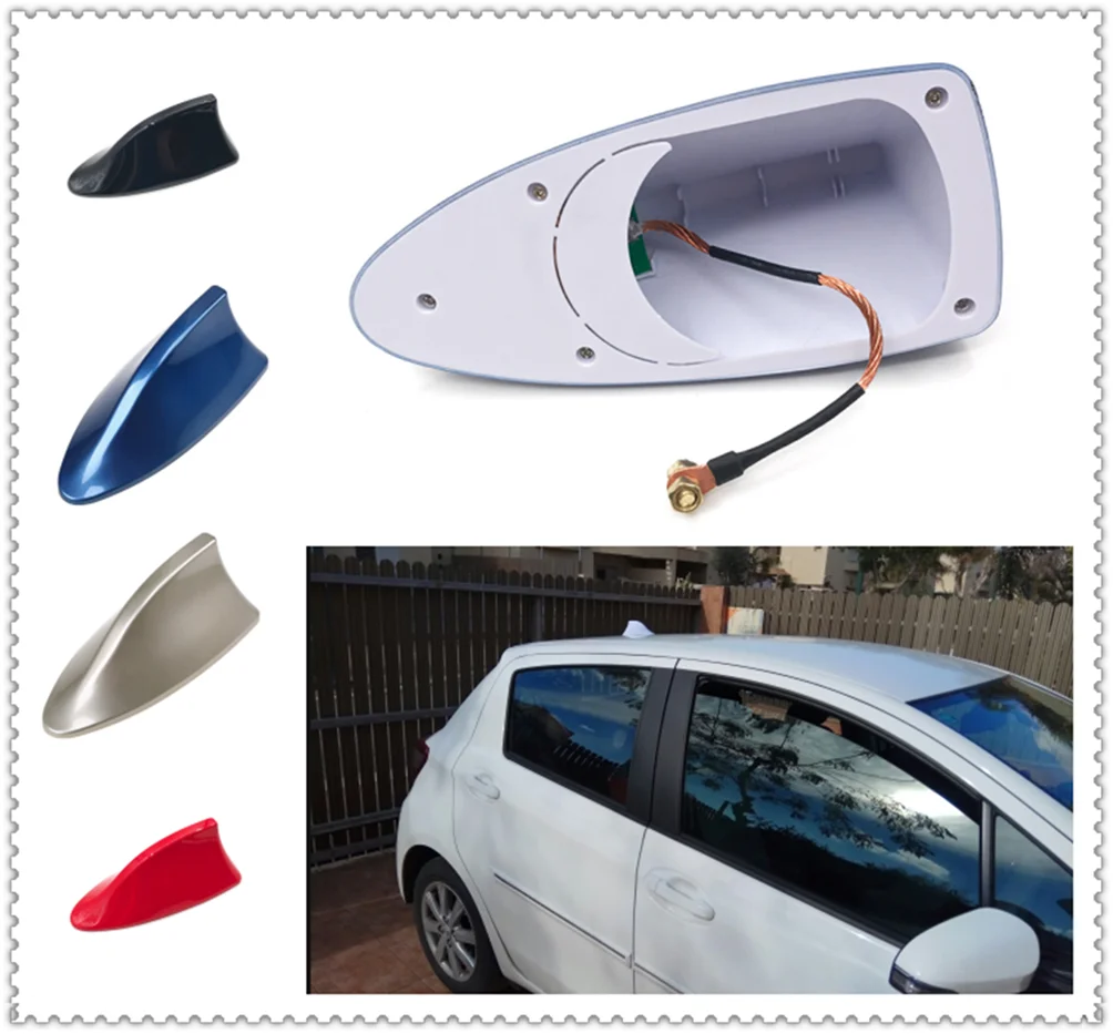 Высокое качество Тюнинг автомобилей плавник акулы радио Сигнала Антенна для