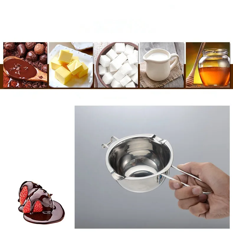 1 шт. двойной котел из нержавеющей стали универсальная вставка помадка карамель