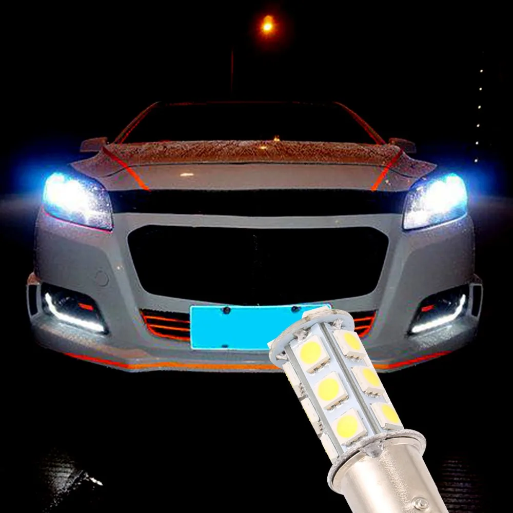 10 шт. 8000K Светодиодные Автомобильные фары Противотуманные указатели поворота 1156