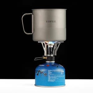 Походная газовая плита походная посуда Портативный Газовый Нагреватель Мини пьезозажигалка ультра-легкая электронная посуда для походов