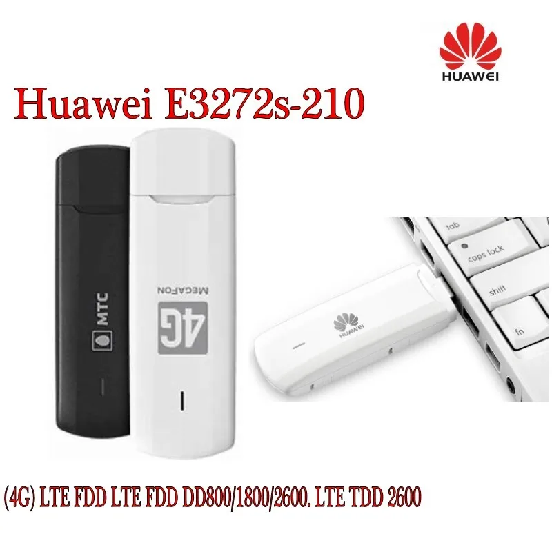 Разблокированный USB накопитель Huawei E3272S 210 Cat4 4G LTE 150 Мбит/с гибкий широкополосный|lte
