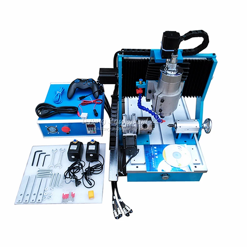 Линейный направляющий рельс CNC металлический маршрутизатор 3040L 4 оси 1500 Вт