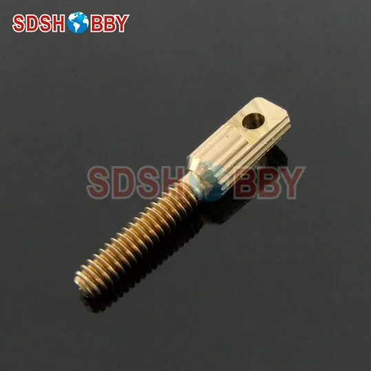 10 шт. короткий шатун с плоскими головками и зубцами M3 x L23mm (Американская система)