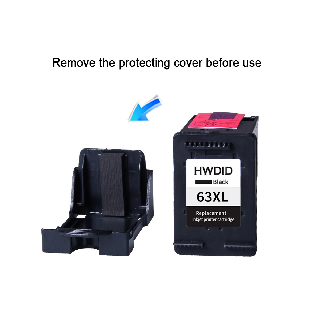 Сменный чернильный картридж HWDID 63XL для HP 63 XL Deskjet 1112 2130 3630 3632Officejet 3830 4652 Envy 4516 4520 |