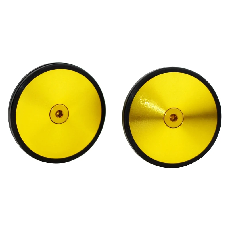 1 Wheel Gold TWTOPSE прочные велосипедные колеса Easywheel для Brompton подшипниковые колеса легкие 43 г алюминиевый сплав AL7075 части колеса - Цвет: 1 Wheel Gold