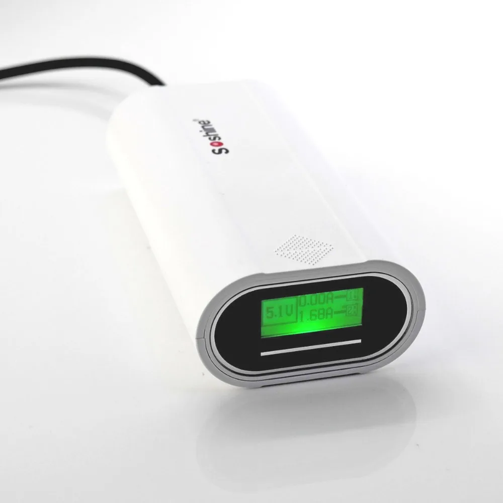 Soshine 18650x2 LCD источник питания банк и зарядка для iPhone Xs/XR Android смартфонов многое