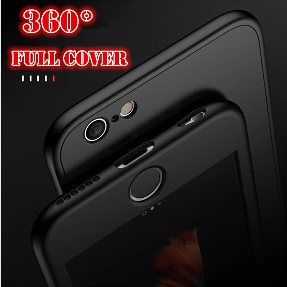 360 Полный Телефон чехол для iphone 5 5S SE 6 6S 7 8 Plus Мягкий силиконовый чехол для iphone X XS XR XS Max 6 Plus чехол s