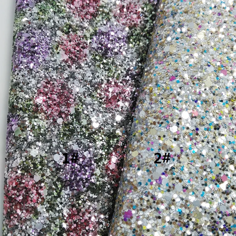1PCS A4 SIZE 21X29cm Alisa Glitter Vinyl For Bows Chunky Leather Faux Sheets Plaids for DIY B03E | Дом и сад