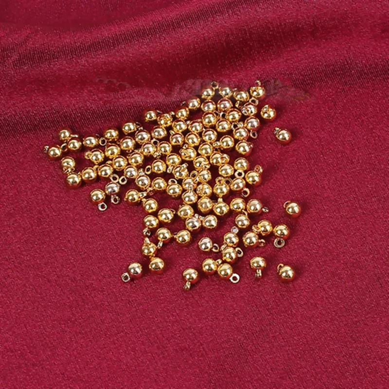 Doreenbeads 20 шт. модный металлический кулон в виде шара для изготовления ожерелья