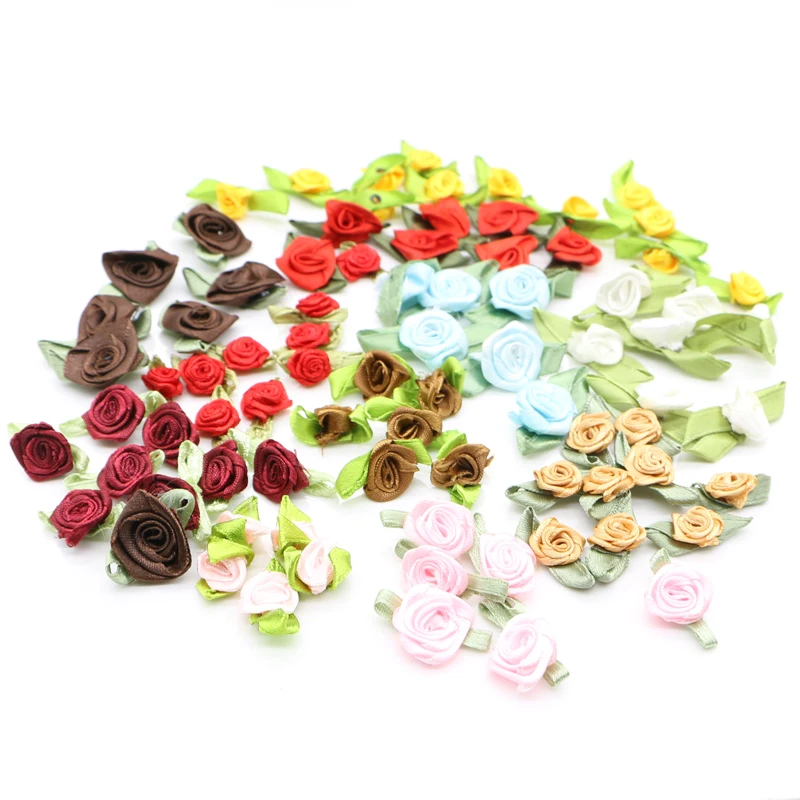 Бесплатная доставка 50 шт./лот аксессуары для одежды ручной работы с цветами