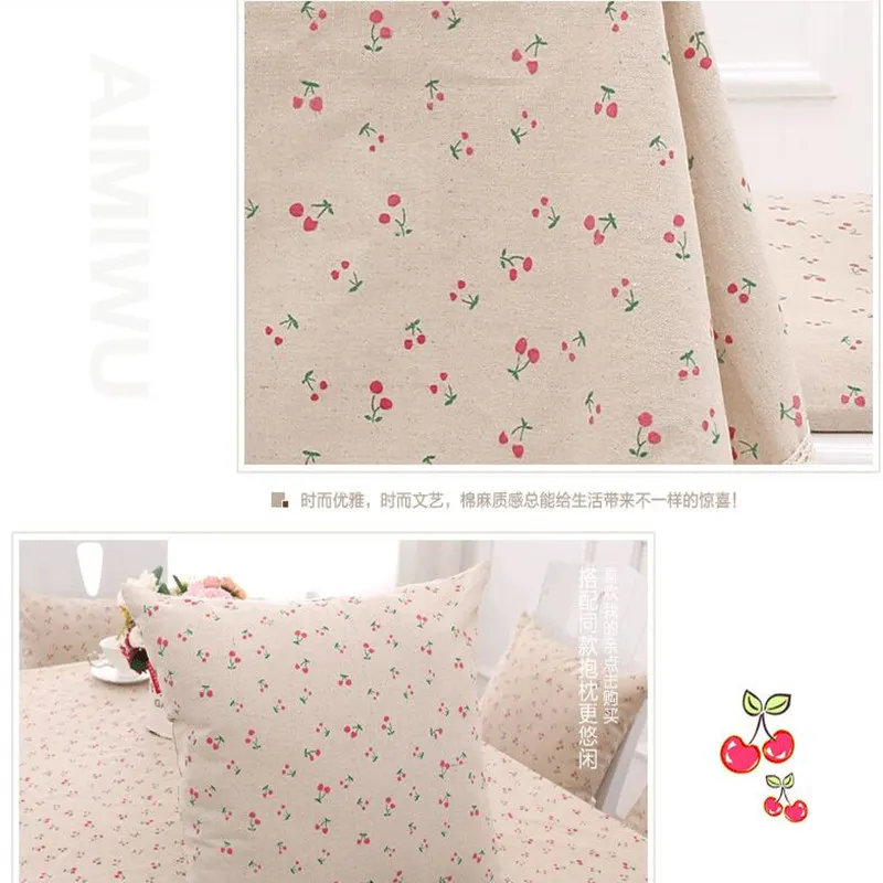 

New arrival Europe style a small crown linen cotton table cloth Universal fabric tablecloth hot sale Dust cloth Cover cloth