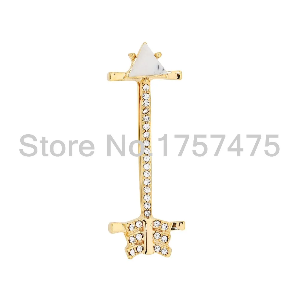 TDIYJ модные браслеты из нержавеющей стали с украшением в виде большой стрелы|bracelet