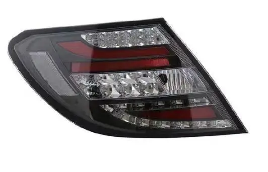 AKD автомобильный Стайлинг для W204 задние фонари 2007-2011 C180 C200 C220 C300 светодиодный задний фонарь DRL сигнал поворота тормоза заднего хода авто аксессуары - Цвет: Tail Lamp Pair Smoke