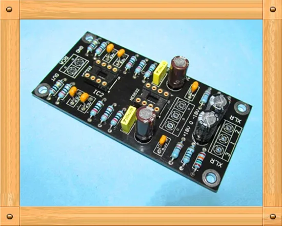 Бесплатная доставка! 5 шт. одноконцевая сбалансированная Выходная плата XLR / RCA dual