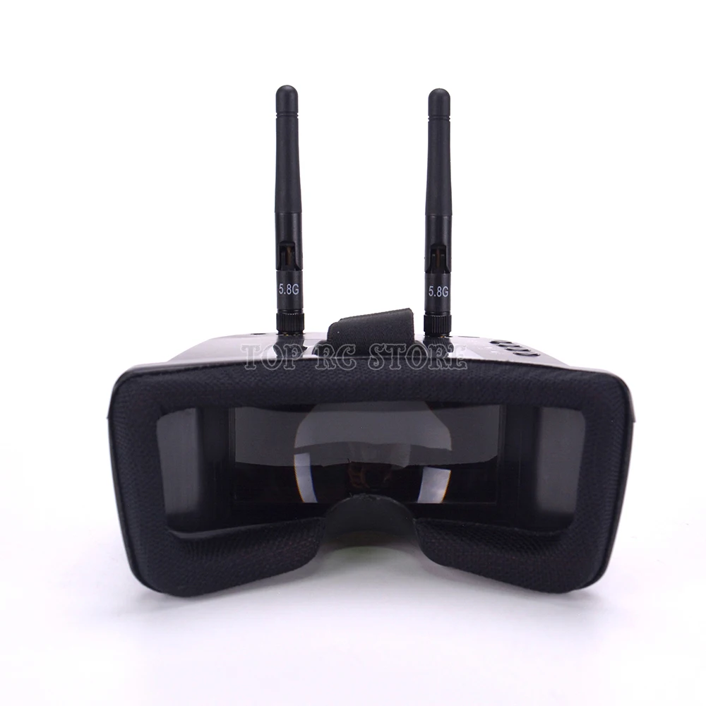 FPV 3 дюймовый дисплей 480*320 16:9 5 8G 40CH Мини очки Встроенный 7 В Аккумулятор 1200 мАч