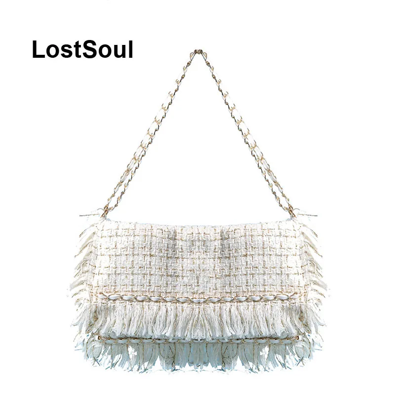 LostSoul роскошные сумки женские дизайнерские через плечо сумки-мессенджеры с