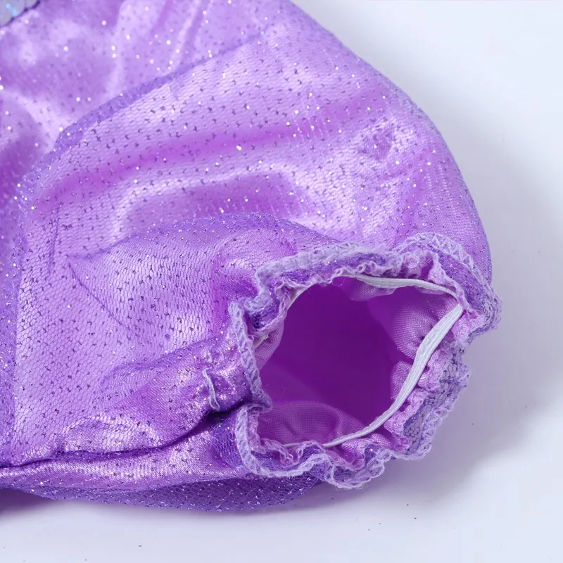 Платье принцессы Софии Костюм для девочек Фиолетовое Пышное с большими