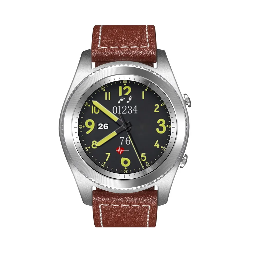 2017 Новый № 1 S9 NFC MTK2502C Smartwatch монитор сердечного ритма Bluetooth 4 0 Смарт часы Браслет