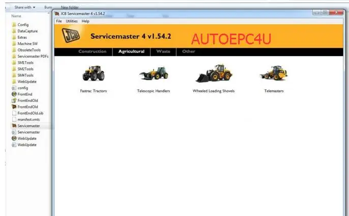 JCB ServiceMaster 4 v1.78.2 [2 2019] полный диагностический |