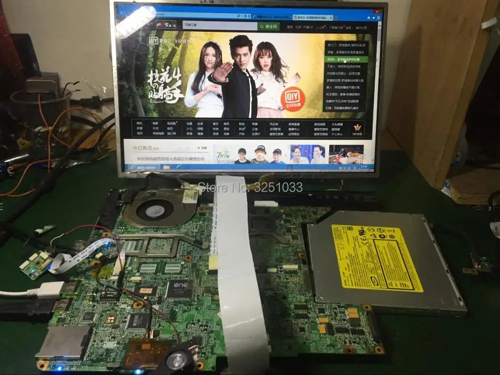 443775 001 для HP DV6000 DV6200 DV6300 DV6400 материнская плата ноутбука V6000 Встроенная Материнская