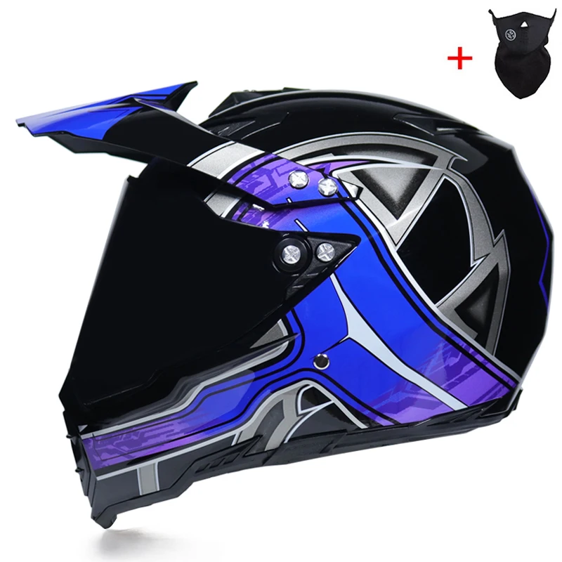 Moto rcycle шлемы для квадроциклов moto corss racing внедорожные шлемы Casco Capacetes moto DOT утвержден - Цвет: b4c
