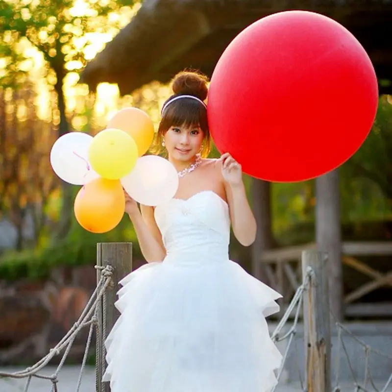 Большие латексные большие надувные шары 36 дюймов 90 см золотые для украшения дня