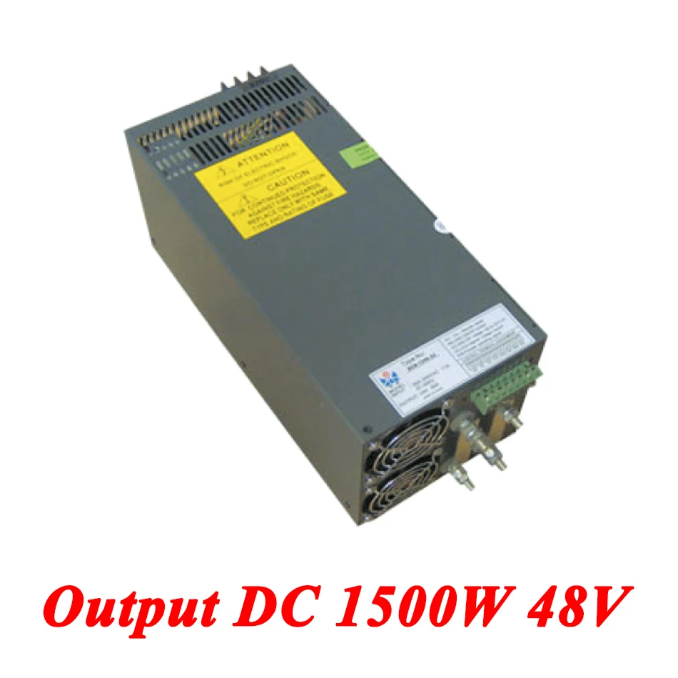 Scn-1500-48 1500 Вт 48В 31 25а высокомощный одновыходной промышленный импульсный источник