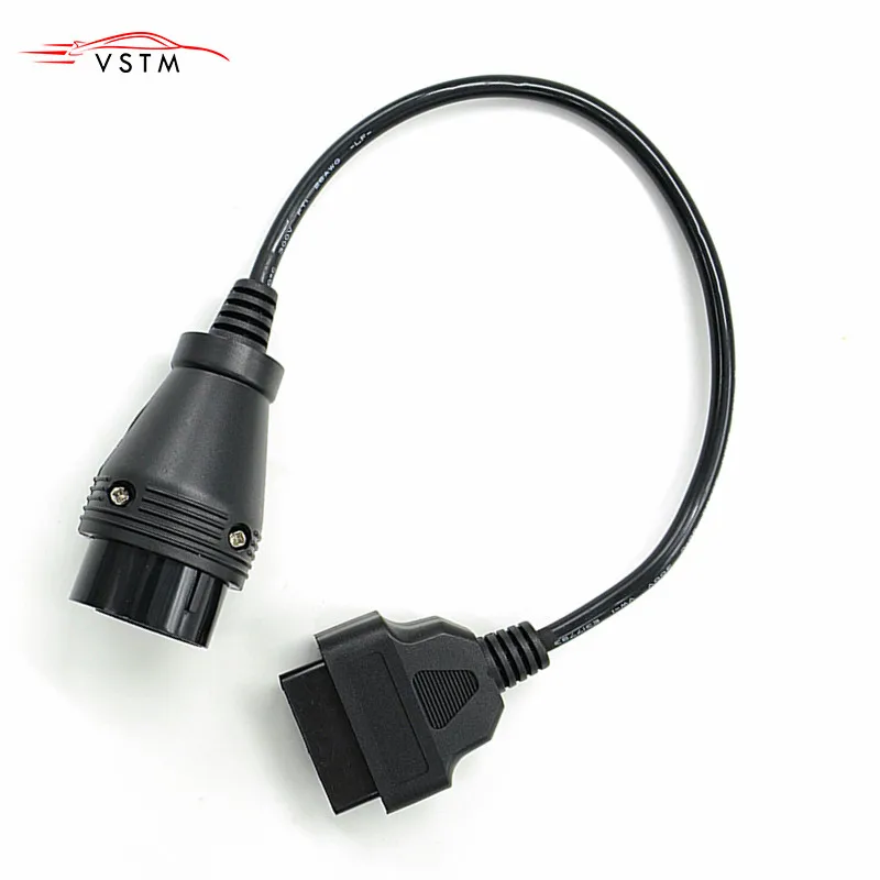 Диагностический адаптер для Benz 38Pin к OBDII 16Pin переходник OBD2 MB 38 Pin To 16 OBD II серии