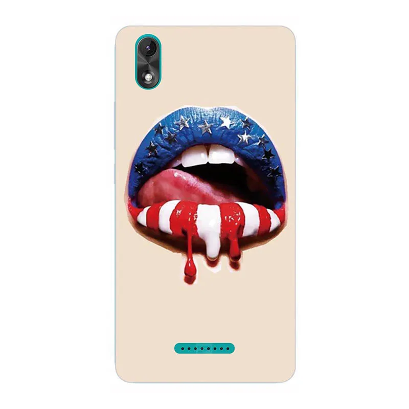 Чехол для телефона Wiko Lenny4 плюс Ленни 4 милый кот красивые цветы высокое качество