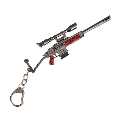 Горячие игры 27 стилей PUBG CS GO брелоки в виде оружия AK47 модель оружия 98K снайперская винтовка брелок для мужчин Подарки сувениры 12 см - Цвет: style18