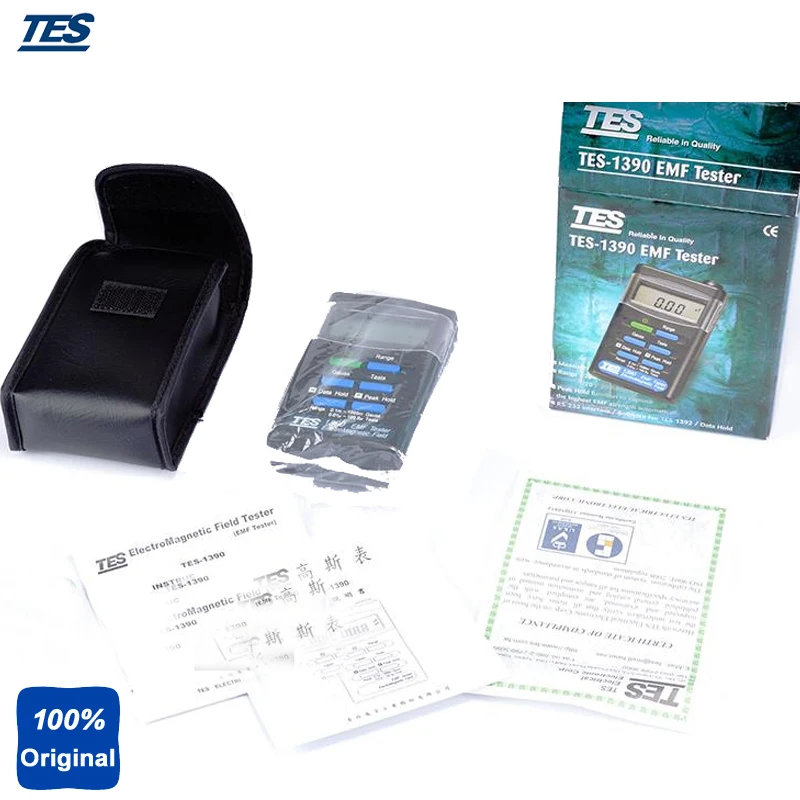 Ручной Измеритель Гаусса EMF тестер электромагнитного поля TES1390 | Инструменты