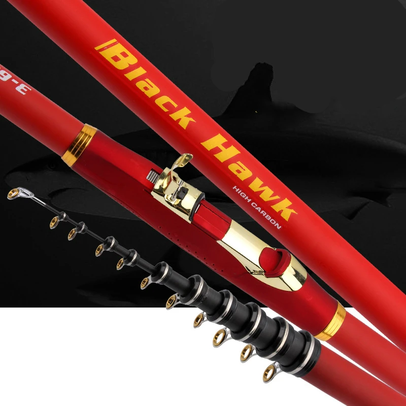 Высокое качество Рок Удочка высокого углеродный сверхтвердый рыболовный полюс