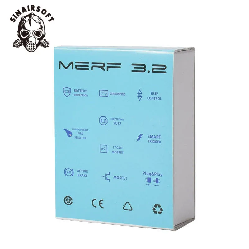 SINAIRSOFT электронный ключ AEG merf 3 2 для Аккумулятор пистолетов защитный