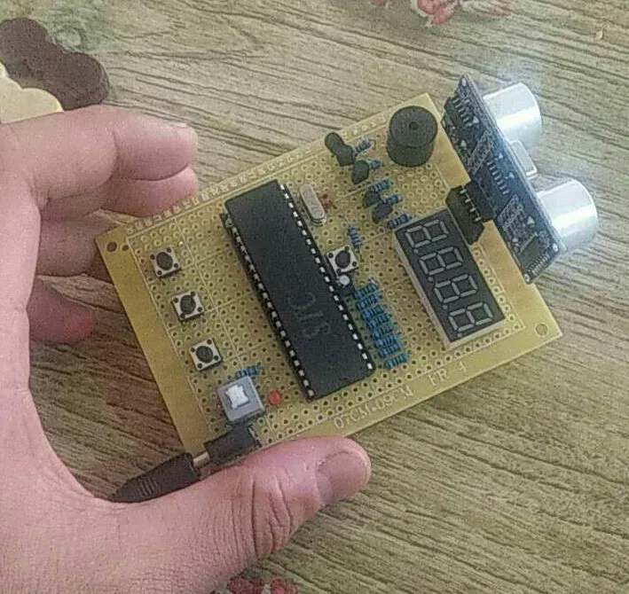 Ультразвуковой дальномер DIY kit электронный реверсивный радар анти-сигнализация о