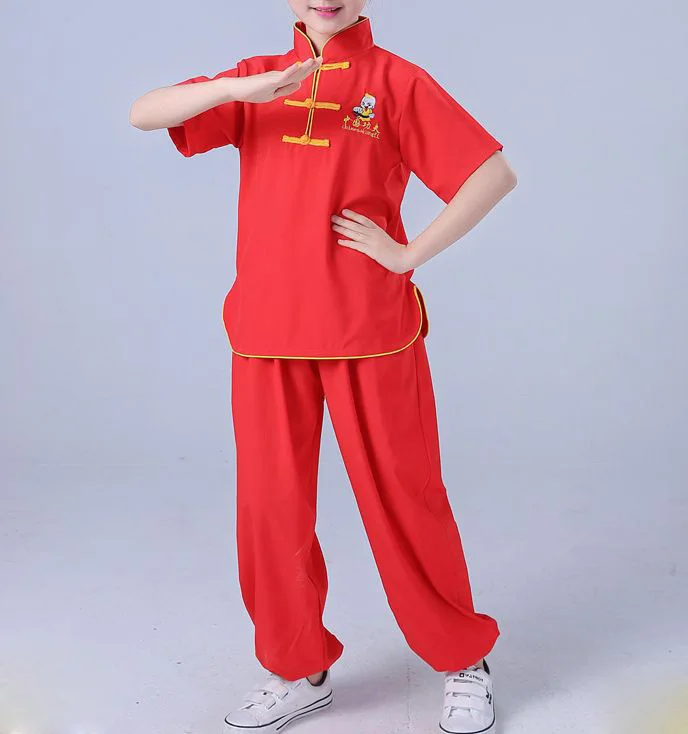 Новинка 2017 года детская одежда для мальчиков и девочек wushu занятий боевыми