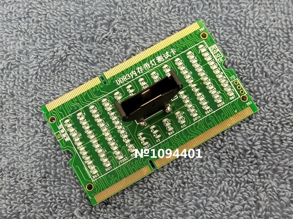 1 шт. * Новый Слот для памяти DDR3 карта-тестер ноутбука со светодиосветодиодный |