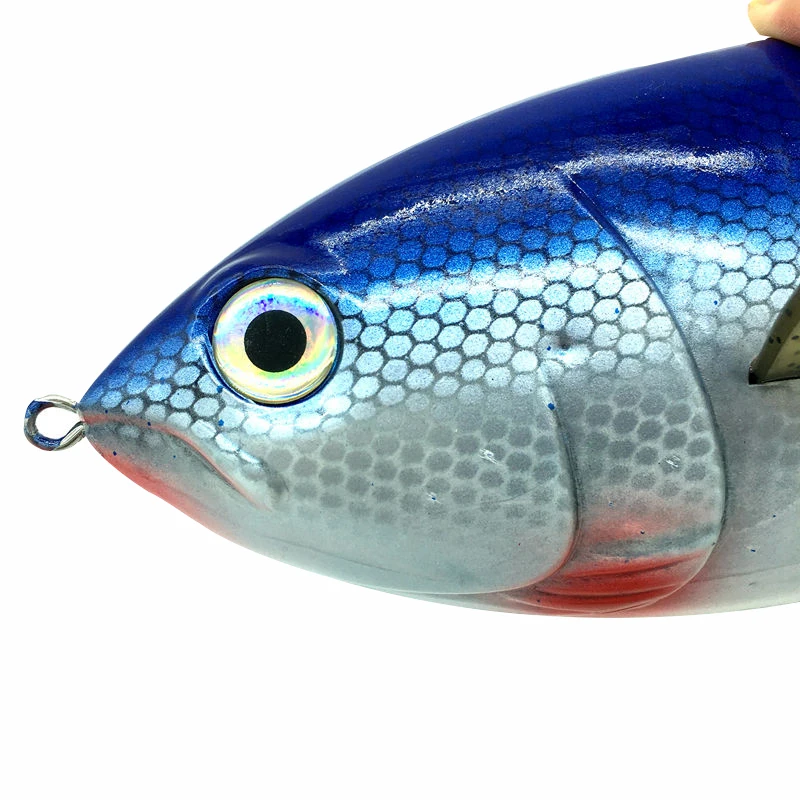 Pesca Mar 40 см, 1027 г, очень большие искусственные, фальшивые, для рыбалки, приманка, Мульти соединенная жесткая приманка, голубые/желтые рыболовные снасти для морской рыбалки