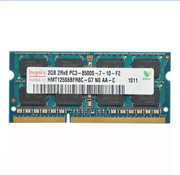 Пожизненная гарантия DDR3 2 Гб 1066 МГц PC3-8500S DDR 3 2G память для ноутбука ОЗУ
