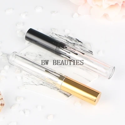 

500Pcs/Lot 4ml Empty Clear Lip Gloss Tube Lip Balm Lipstick Bottle Container Beauty Tool Mini Sample Refillable Lipgloss Bottles