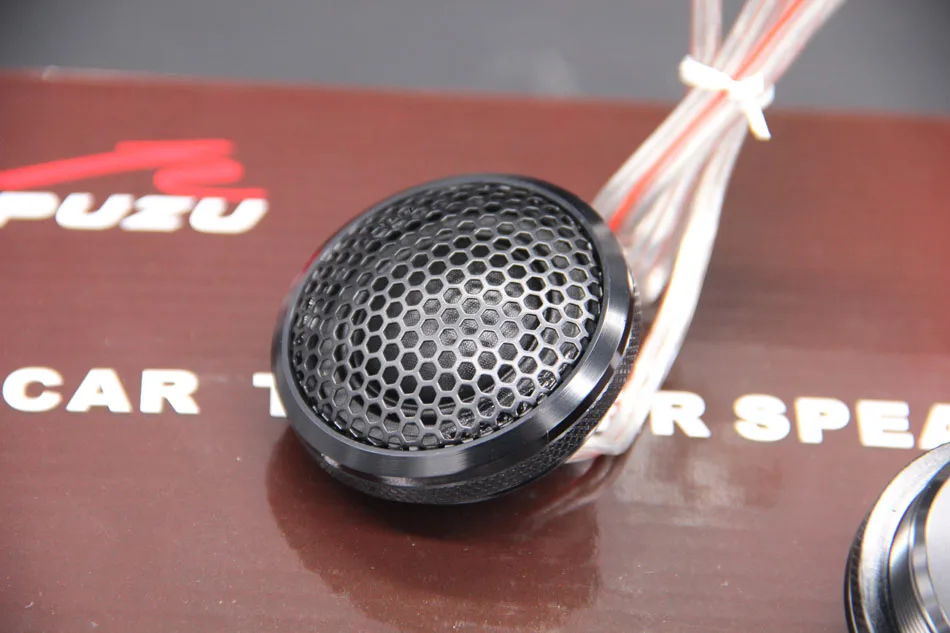 Puzu PZ-B25 2 шт Автомобильный мотоциклетый громкоговоритель HiFi полный диапазон водонепроницаемый авто автомобильные динамики черный 25 мм громкоговоритель
