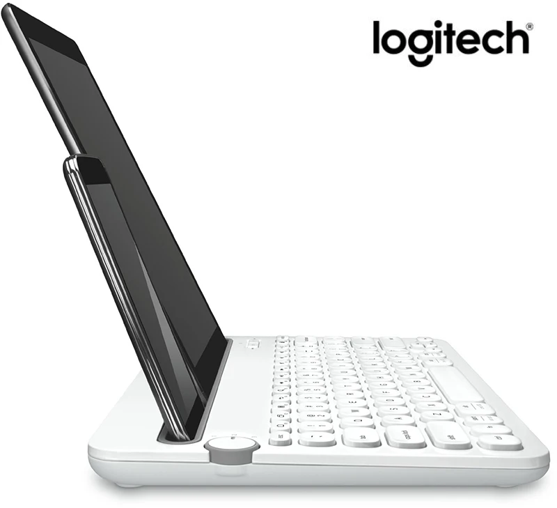 Оригинальная клавиатура logitech K480, Bluetooth, Мобильный планшет Mac, ноутбук, много устройств, тонкая мини Бесшумная клавиатура с ПК, ноутбук