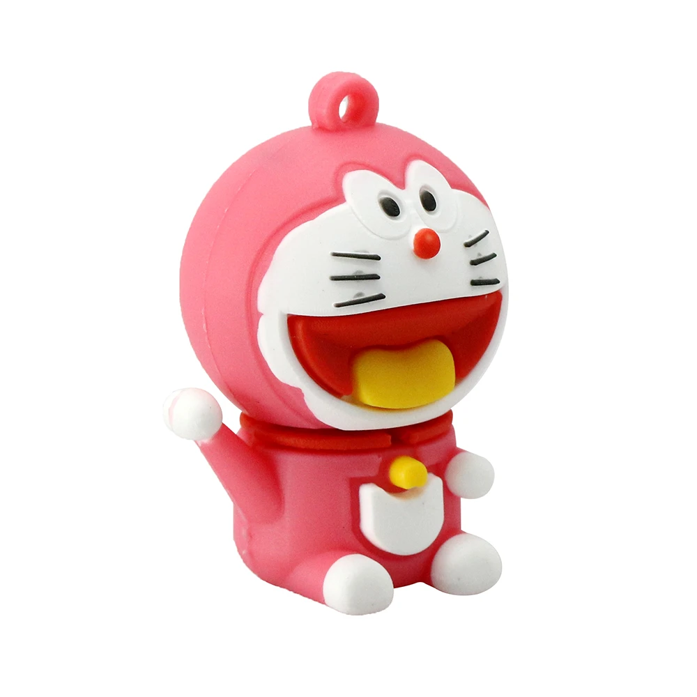 USB 2,0 флеш-накопители мультфильм Doraemon Cat карта памяти, Флеш накопитель 4 ГБ 8 ГБ 16 ГБ 32 ГБ 64 ГБ 128 Гб флешки Usb-флэш-диск подарки