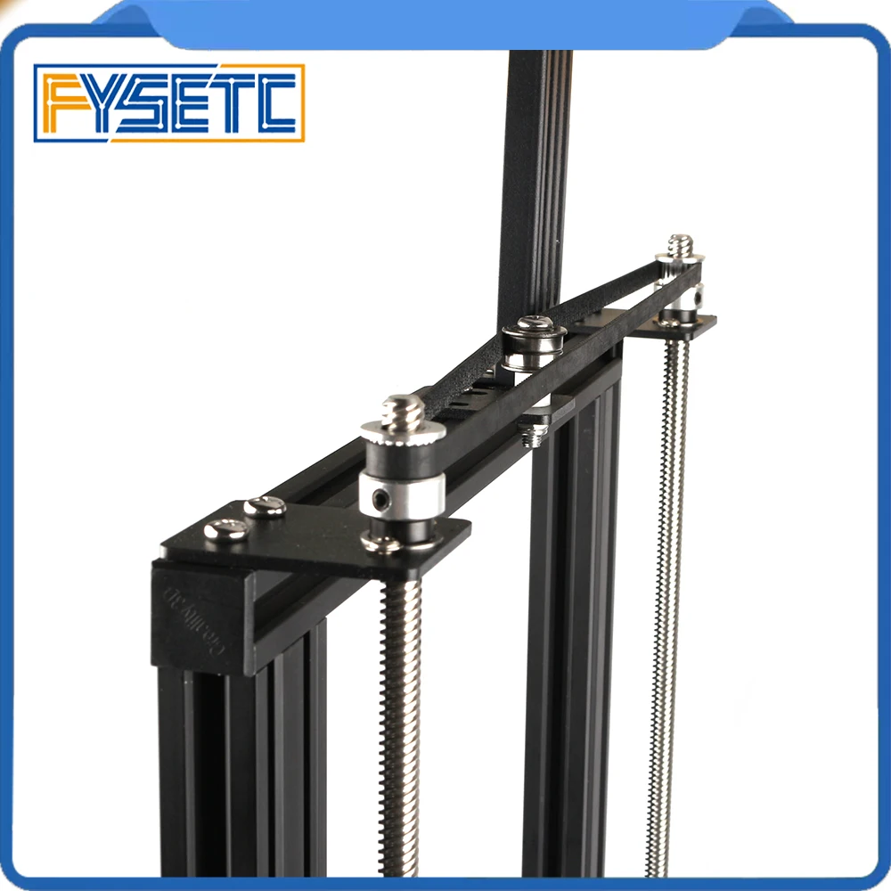 3d принтер Часть двойной Z axis Upgrade Kit двойной Z натяжной шкив набор для Creality Ender-3 3d принтер одномоторный двойной Z axis