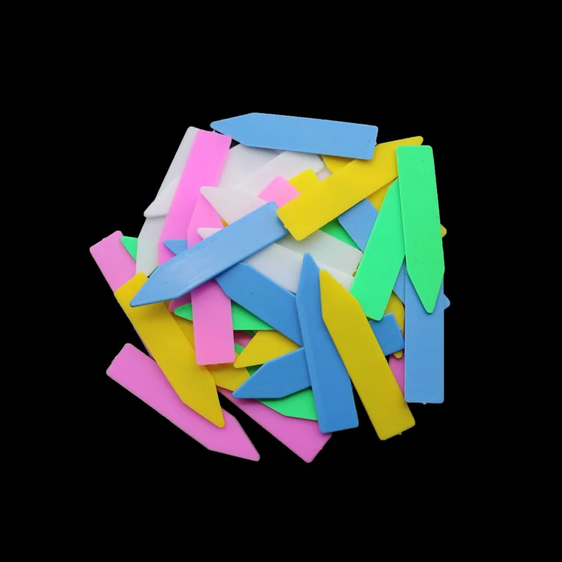 500 шт. садовые этикетки пластиковые цветы инструменты украшения - Цена: 608,63 руб.