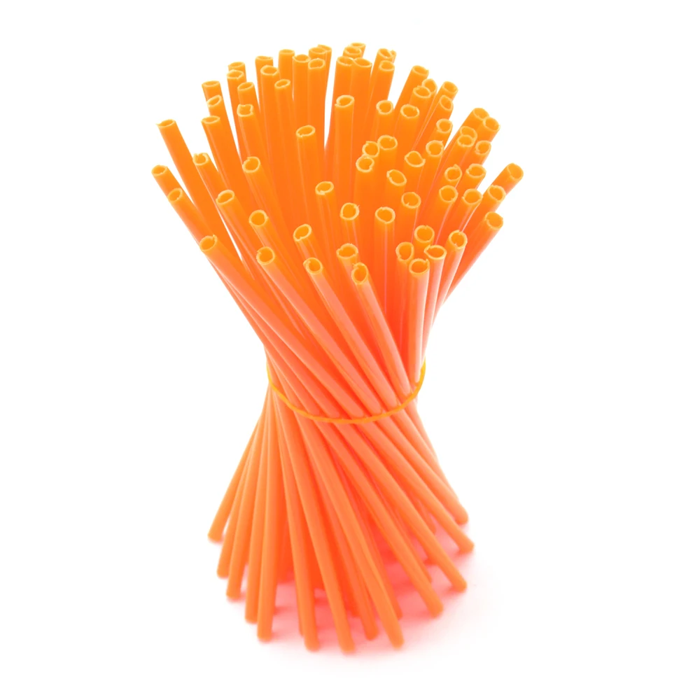 Orange 36 шт. Колесо обода скины для велосипедных спиц Стикеры крышка аксессуары для мотокросса Байк велосипед, способный преодолевать Броды для YAMAHA YZ250X YZ426F YZ450F YZ450FX YZ80 YZ85 - Цвет: Orange