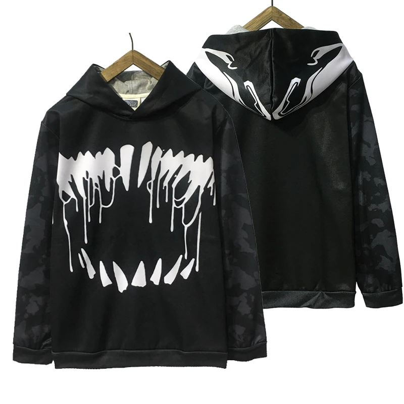 CostumeBuy симбиота Venom костюм Эдвард Эдди Brock Косплэй карнавал супергерой Venom Косплэй пуловеры куртка L920