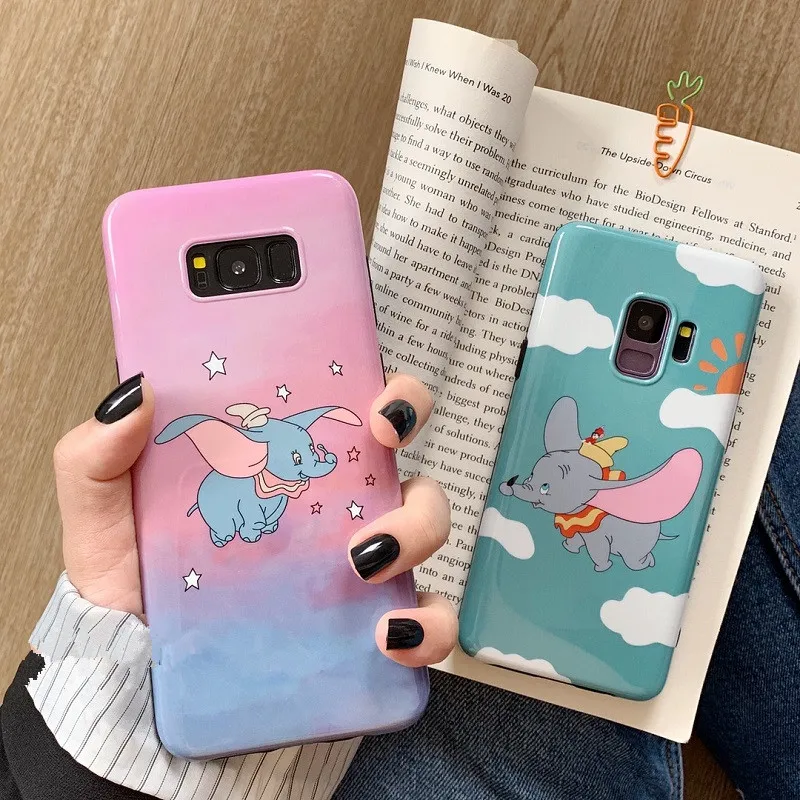 DCHZIUAN чехол для телефона для samsung Galaxy S10 S10 Plus чехол Dumbo для samsung Galaxy Note 9 Note 8 S8 S9 Plus милый силиконовый чехол