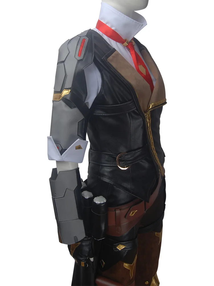 Женская игра для девочек Overwatch косплей Ashe Elizabeth одежда героев костюм на Хэллоуин