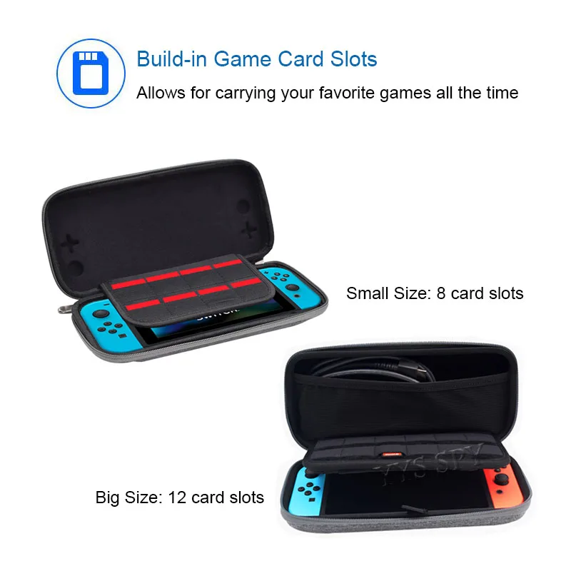 Портативный чехол для кабеля геймпад чехол для nintendo переключатель внутренний кронштейн функция водонепроницаемый сумка для переноски для переключателя NS аксессуар