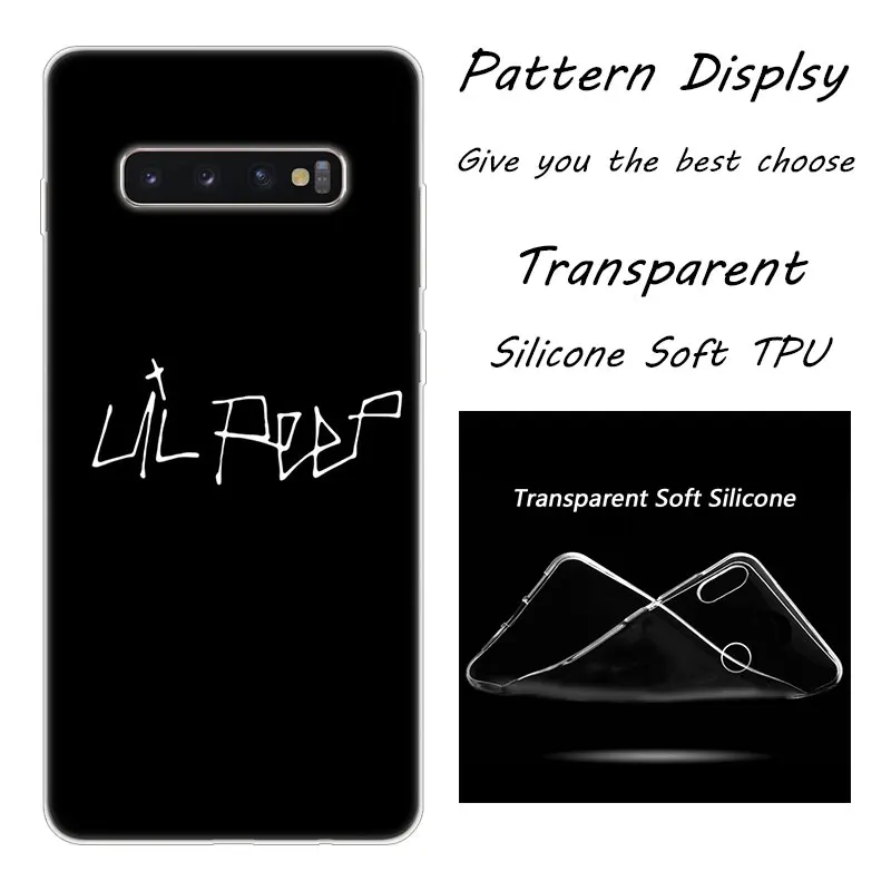 004 Горячая Распродажа, мягкий силиконовый чехол Lil Peep Rap Hip для samsung Galaxy S10 S9 S8 Plus S7 Edge A6 A8 Plus A7 A9 A5, Модный чехол - Цвет: 004